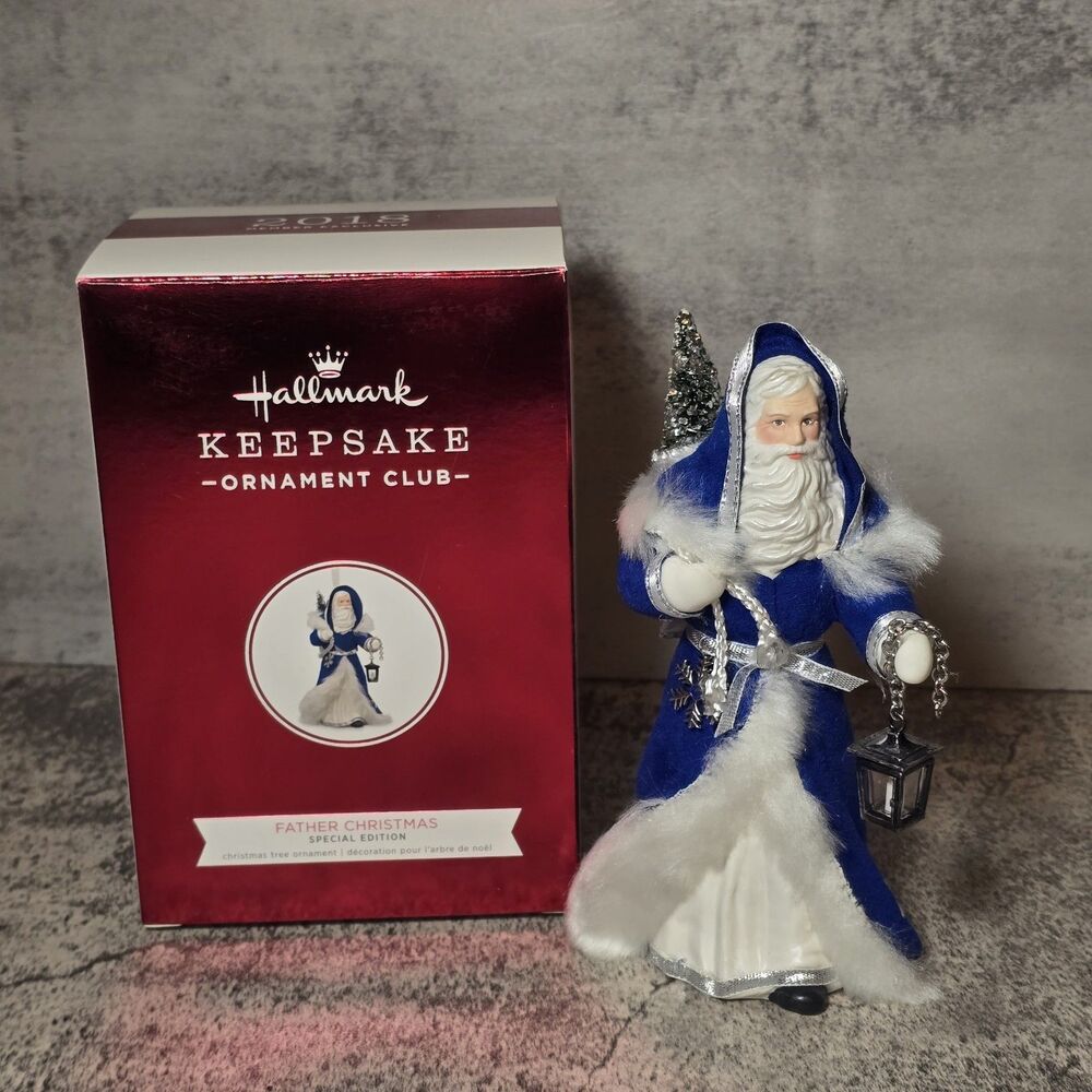 Hallmark Ornament 2018 Special Edition Father Christmas Club Exclusive New.Open